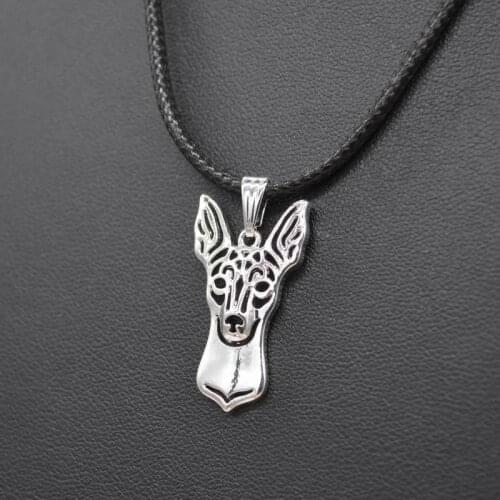 Fashion Rope Chain Women Dog Pendant Necklaces Lovers' Jewelry Toy Fox Terrier Necklaces Drop Shipping