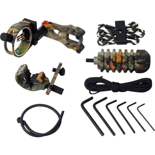 Archery Hunting Kit Compound Bow Sight/ Stabilizer/ Arrow Rest /Sling/ Sight Hunting Accessories