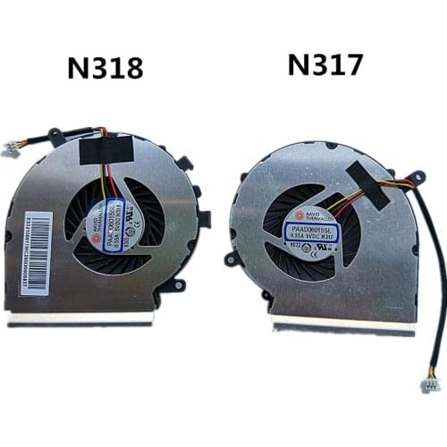 NEW ORG Laptop/notebook CPU Cooling Fan For MSI GE62 GL62 GP62 GE72 GL72 2QD 2QE 6QD 6QF 16J5 16J4 16J1 PAAD06015SL-N303 N318