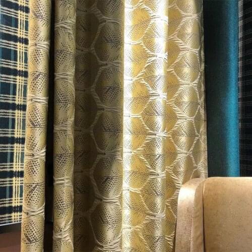 New Modern Curtains for Living Dining Room Bedroom Minimalist High-precision Jacquard Blackout Exquisite Curtains