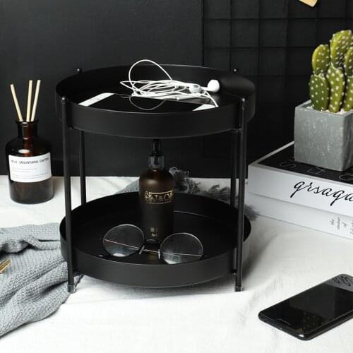 Bathroom storage rack double washbasin cake rack