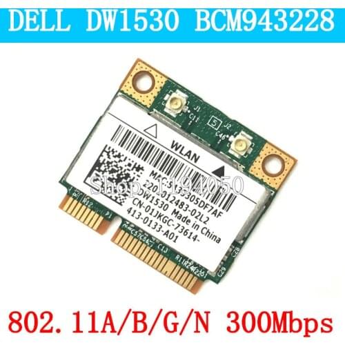 Broadcom BCM4322 Wireless 802.11a/b/g/n Mini Pci-e Wifi WLAN card DW1530 for E6420 E5510
