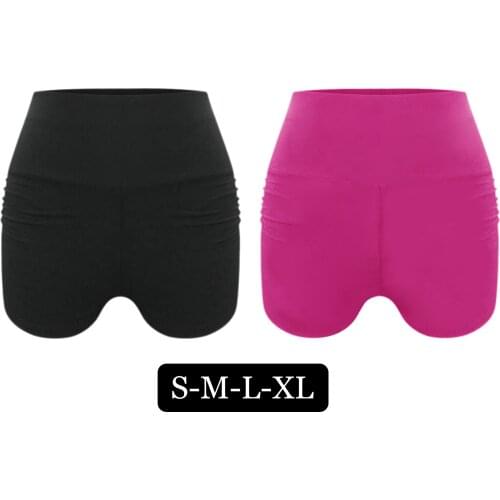 Womens Leggings Stretch Gym Yoga Shorts Workout Bike Cycling Sports Fitness Gym Running Shorts Pants