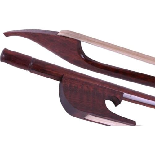 3/4 Upright double bow Snake wood Bow Frog Good Quality Bass Parts Yinfente bass parts & accessories