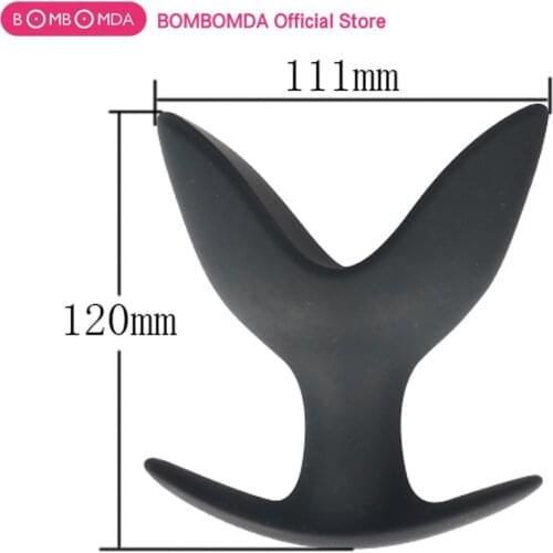 Super Large XL Anal Flower Dilator Silicone Anal Speculum Unisex Opening Hollow Butt Plug Adult Sex Toys Prostate Massager