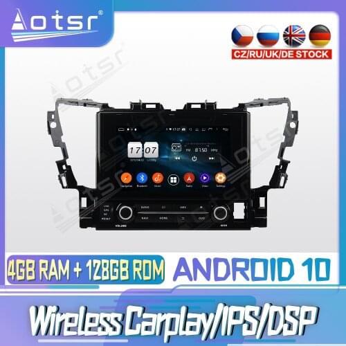 Android 10 PX6 128G For TOYOTA Alphard 2015 2017 2018 DVD GPS Navigation Auto Radio Stereo Video Multimedia Player HeadUnit 2din