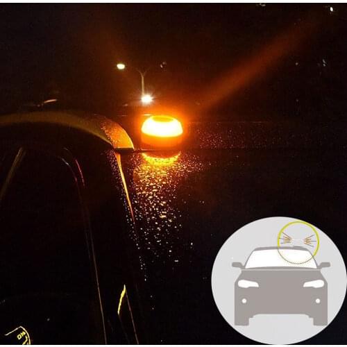 Emergency Light V16 Homologated DGT Approved Car Emergency Beacon Light Rechargeable Magnetic Induction Strobe Light Yellow