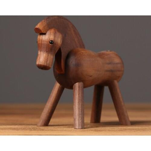 Denmark black walnut original Trojan model TV cabinet Home Furnishing decorative ornaments