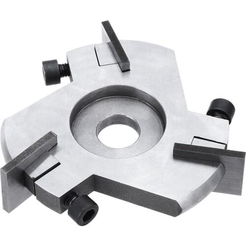 75mm Grinder Disc Wood Carving Disc Woodworking Detachable Three Cutter Root Milling Cutter In Stock