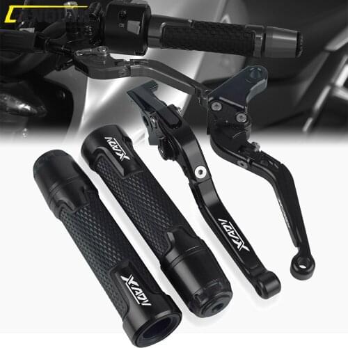 For Honda XADV750 XADV 750 XADV-750 2017 2018 Motorcycle Accessories CNC Aluminum Brake Clutch Levers Handlebar Hand Grips ends