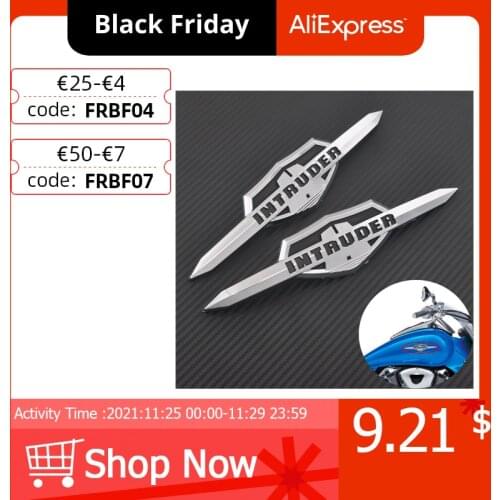 Motorcycle Fuel Gas Tank Emblem Badge Decoration 3D Decals Stickers Fit For Suzuki Intruder 1400 1500 700 750 800 Volusia 800