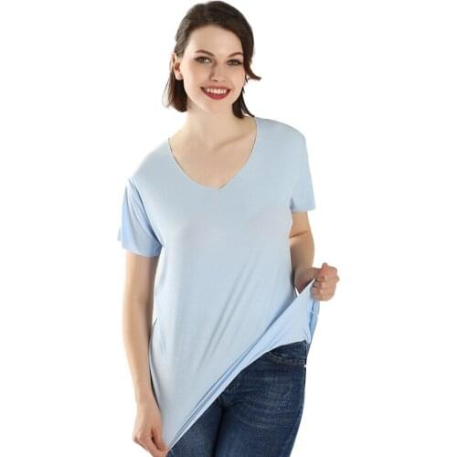 Women t shirt female new summer thin plus size XL-7XL free cut cotton comfortable loose short-sleeve T-shirt women