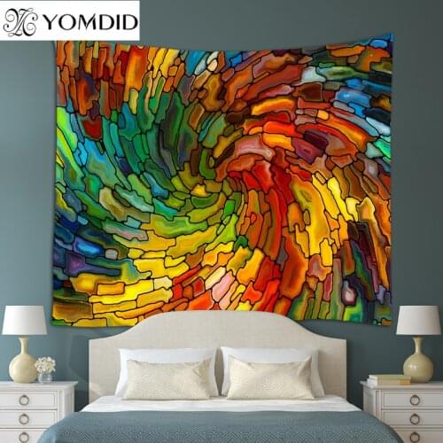 Indian mandala tapestry wall hanging Tapestries exotic wind style colorful printing beach towel blanket tablecloth picnic mat