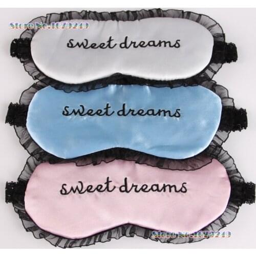 11x21.5cmLace Sleep Mask Sleeping Eye Mask Eyeshade Cover Shade Eye Patch Women Soft Portable Blindfold Travel Eyepatch