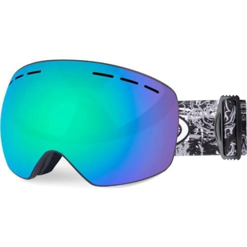 Winter Ski google snowboard double layers UV400 anti-fog big ski mask glasses skiing men women snow snowboard goggles gafas
