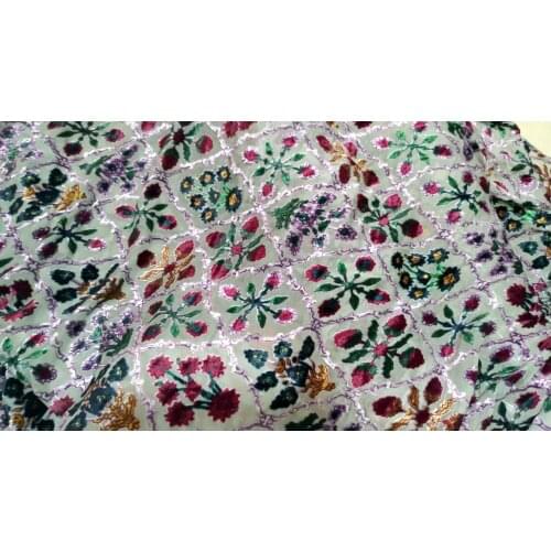 Herfst Paragraaf Breedte Custom Uitgebrande Fluwelen Zijde Fluwelen Kleding Cheongsam Stof Jute Jurken stoffen kleding naai tkanina na metry materiały do szycia velvet fabric upholstery fabric sewing supplies material