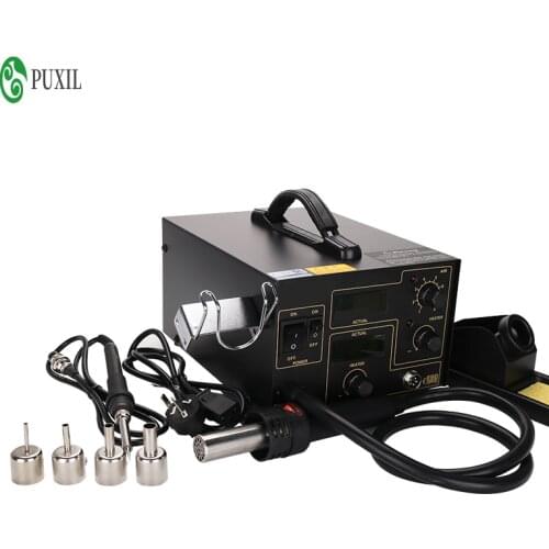 952 hot air grab welding station adjustable temperature double digital display constant mobile phone repair electric Iron