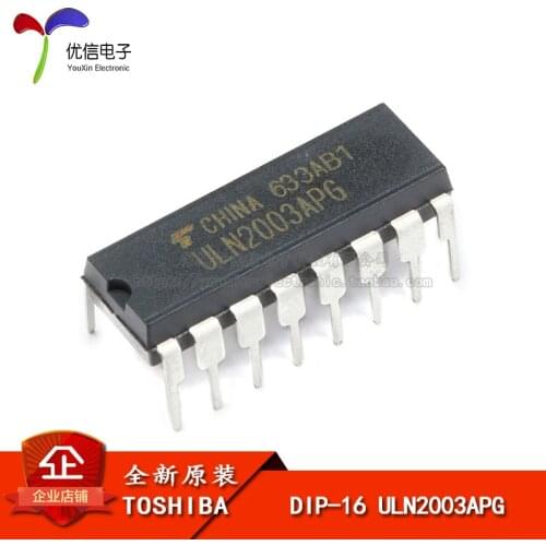 Genuine original line ULN2003APG DIP-16 high current Darlington driver chip