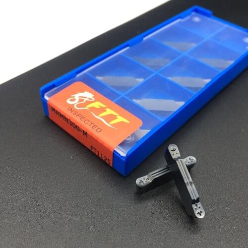 High Quality 10pcs MRMN300 M FT1125 Grooving Carbide Inserts Turning Tools CNC Metal lathe Tools MRMN Grooving Inserts