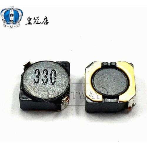 10pcs/SMD power inductors 2D18 3D18 33UH word:330 3*3*2MM/4*4*2MM Shielding inductance 3*3*1.8MM/3.8*3.8*1.8MM