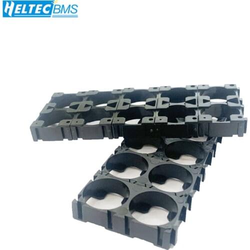 2PCS 2*5 18650 Lithium Battery Combination Holder Buckle Battery Pack Holder Cylindrical Li-ion Cell Fixture Bracket Part 18.5MM