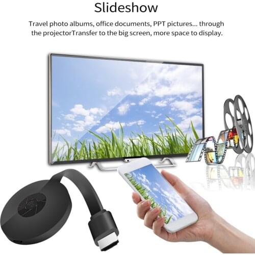 4K HDMI-compatible Wireless Display Adapter Display Dongle Video Adapter Airplay WiFi Wireless Display Dongle for iOS Android PC