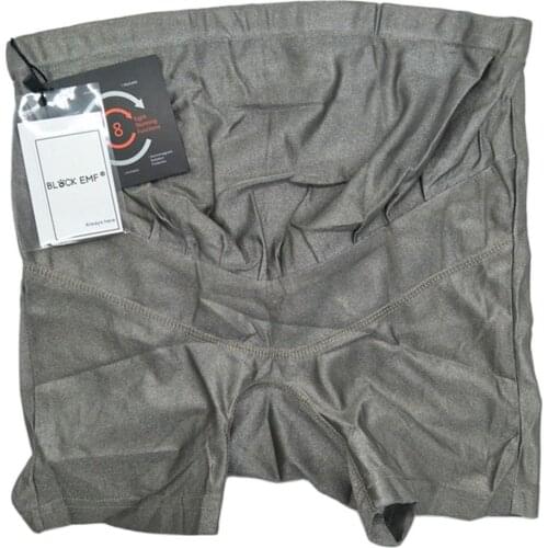 BLOCK EMF Radiation Protection Pregnant Women Underwear with Silver Fibre Fabric