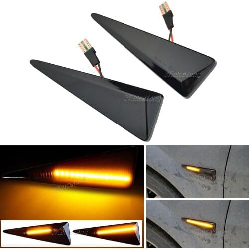 Dynamic Led Side Marker Flowing Turn Signal Light Panel Lamp For Renault Espace 4 MK4 Vel Satis Wind Avantime Megane 2 Scenic 2