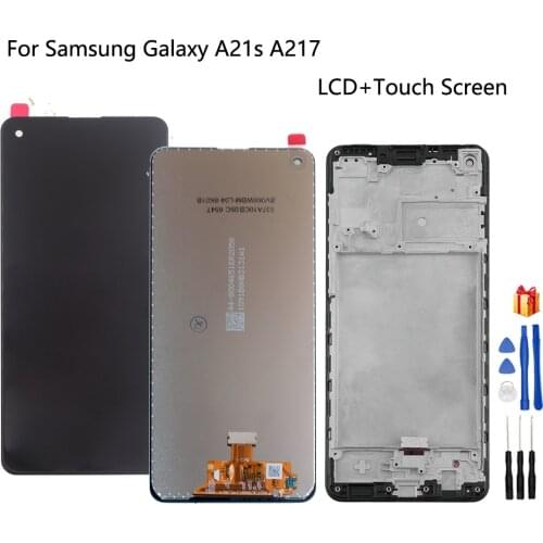 Original For Samsung Galaxy A21s A217F LCD Display Touch Screen Digitizer Assesmbly For Samsung A217 SM-A217F/DS Screen LCD