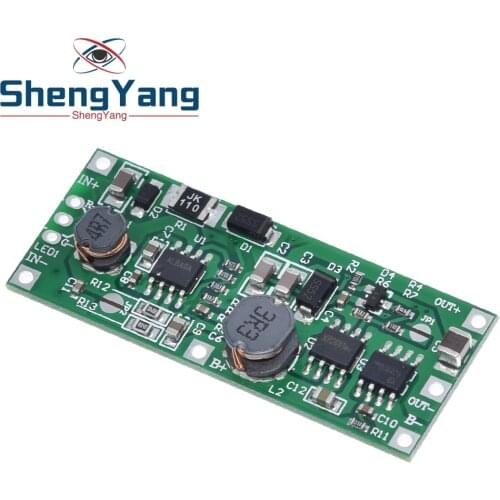 Charging Step Up Booster Module Dc 5v-12v To 9v/12v For 18650 Lithium Battery Ups Voltage Protection Converter Charge Discharge