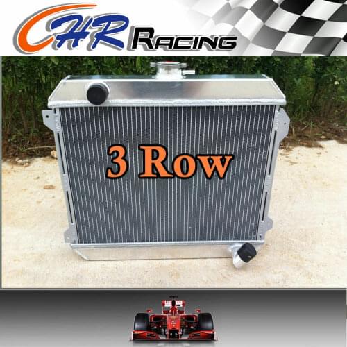 3 ROW Aluminum Radiator For Nissan Stanza Datsun 620 2.0L 1975-1979 76 77 78 MT