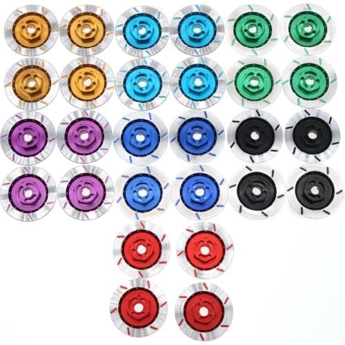 RC Alum 12mm Hex Hub Wheel Brake Disc 4P For 1:10 HSP HPI Sakura Drift Car