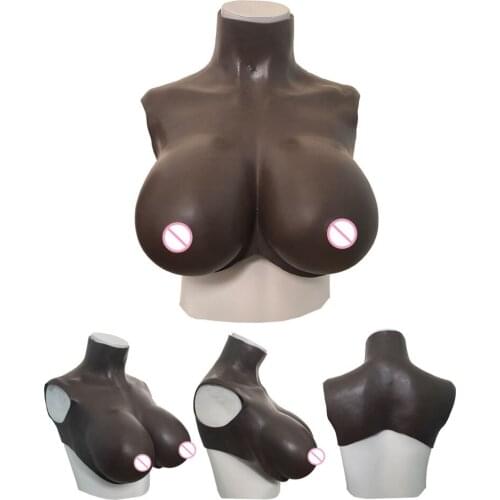 D Cup Liquid Fillers Fake Silicone Breast Forms Artificial False Boobs For Crossdresser Cosplay Transvestite Shemale Transgender
