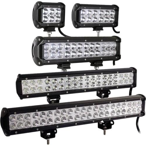 4 - 20 inch LED Bar LED Light Bar LED Work Light for Offroad Car 4WD Truck Tractor Boat Trailer 4x4 SUV ATV 12V 24V Spot Flood