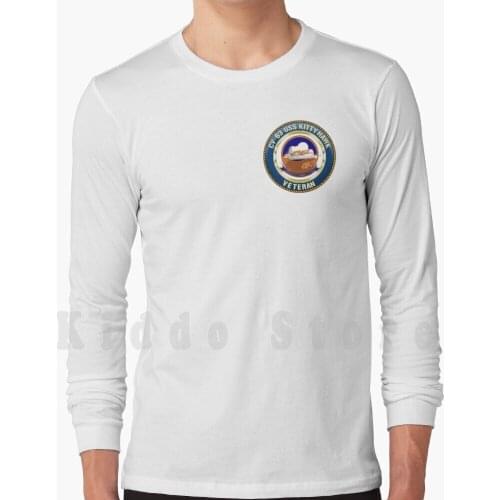 Cv - 63 Uss Kitty Hawk hoodie long sleeve Cv63 Uss Kitty Hawk Usn Navy Carrier Cv 63 Carrier Gulfwar