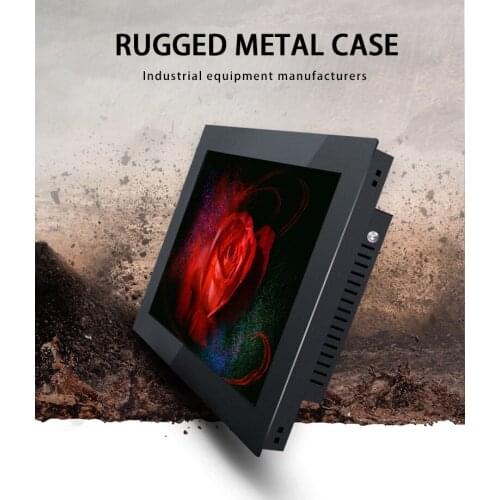 1000 nits Multi touch monitor hd-mi lcd screen touch android capacitive 10.4 inch industrial touch monitor