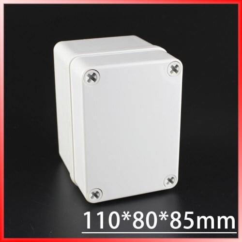 110*80*85MM IP67 Waterproof Plastic Electronic Project Box w/ Fix Hanger Plastic Waterproof Enclosure Box Housing Meter Box