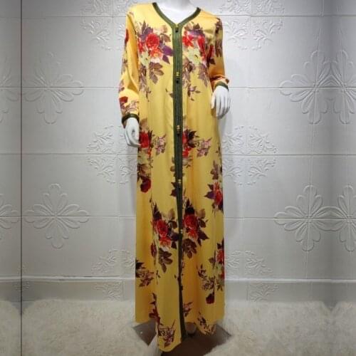 2021 African Long Dresses For Women Africa Clothing African Design Bazin Flare Sleeve Pleated Dashiki Maxi Dress Africa Clothing