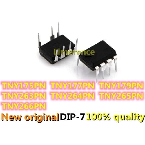 5PCS TNY175PN TNY177PN TNY179PN TNY263P TNY263PN TNY264P TNY264PN TNY265PN TNY265P TNY266PN TNY266P DIP-7 new and original IC