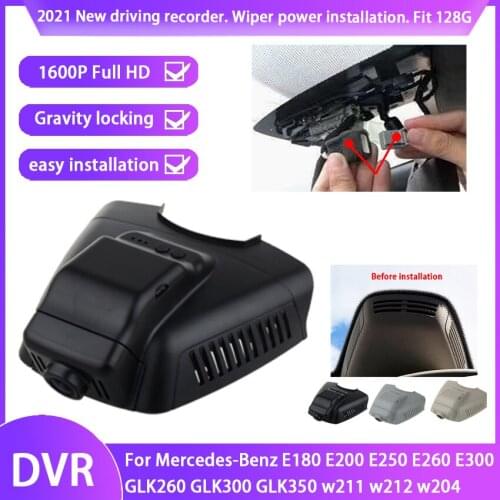 Plug and play Car Video Recorder Dash Cam Camera For Mercedes-Benz E180 E200 E250 E260 E300 GLK260 GLK300 GLK350 w211 w212 w204