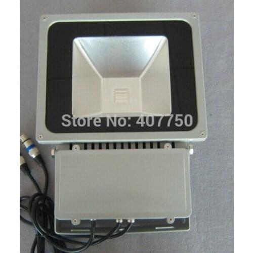 Free shipping to Europe high quality IP65 pure white COB 100w led flood light led spotlight 4pcs/Lot used for stadiums