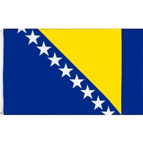 Jennifer Bosnia and Herzegovina Flag Activity Decorative Banner 90x150cm