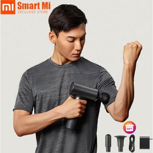 Xiaomi Mijia Massage Gun 3 Gears 3200rpm 2600mAh For Deeply Relaxation Fascia Relieve Creatine Pain Electric Body Massager New
