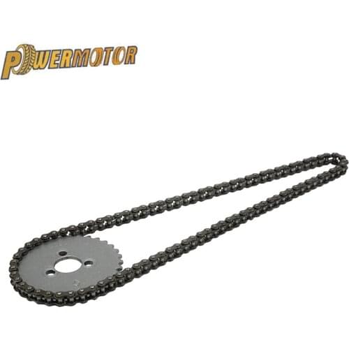 Motorcycle 32T Timing Gear Sprocket 90 Links Timing Chain For lifan 150 150cc Horizontal Kick Starter Engines Accessories Parts