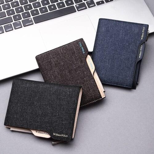 Mens wallet card bag ID card holder Coin Wallet cowboy fashion leisure driving license bag