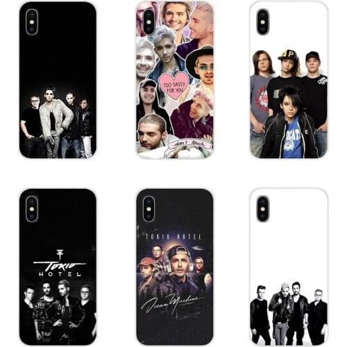 For Xiaomi Mi4 Mi5 Mi5S Mi6 Mi A1 A2 5X 6X 8 9 Lite SE Pro Mi Max Mix 2 3 2S Tokio Hotel Bill Kaulitz Soft Transparent Cover Bag