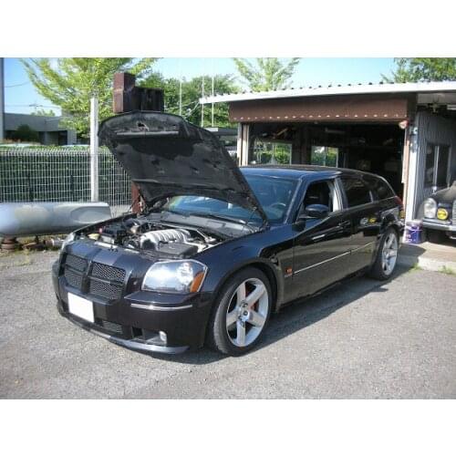 For 2005-2008 DODGE MAGNUM SRT8 Front Bonnet Hood Modify Gas Struts Carbon Fiber Spring Damper Lift Support Absorber