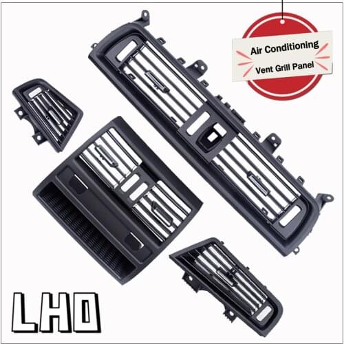 Car Front Central Air Conditioning Vent Grille High-end Outlet Panel For BMW 5 Series F10 F11 F18 520i 523i 525i 528i 535i
