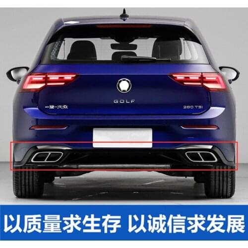 Suitable for Golf 21 8rline Deflector Bar Lower Guard Tail Lip Rear Exhaust Pipe Bright Strip Factory