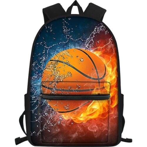 Fashion Basketball 3D Design School Bag for Boys Orthopedic Backpacks Schoolbag In Primary Students Book Bag Mochila Escolar